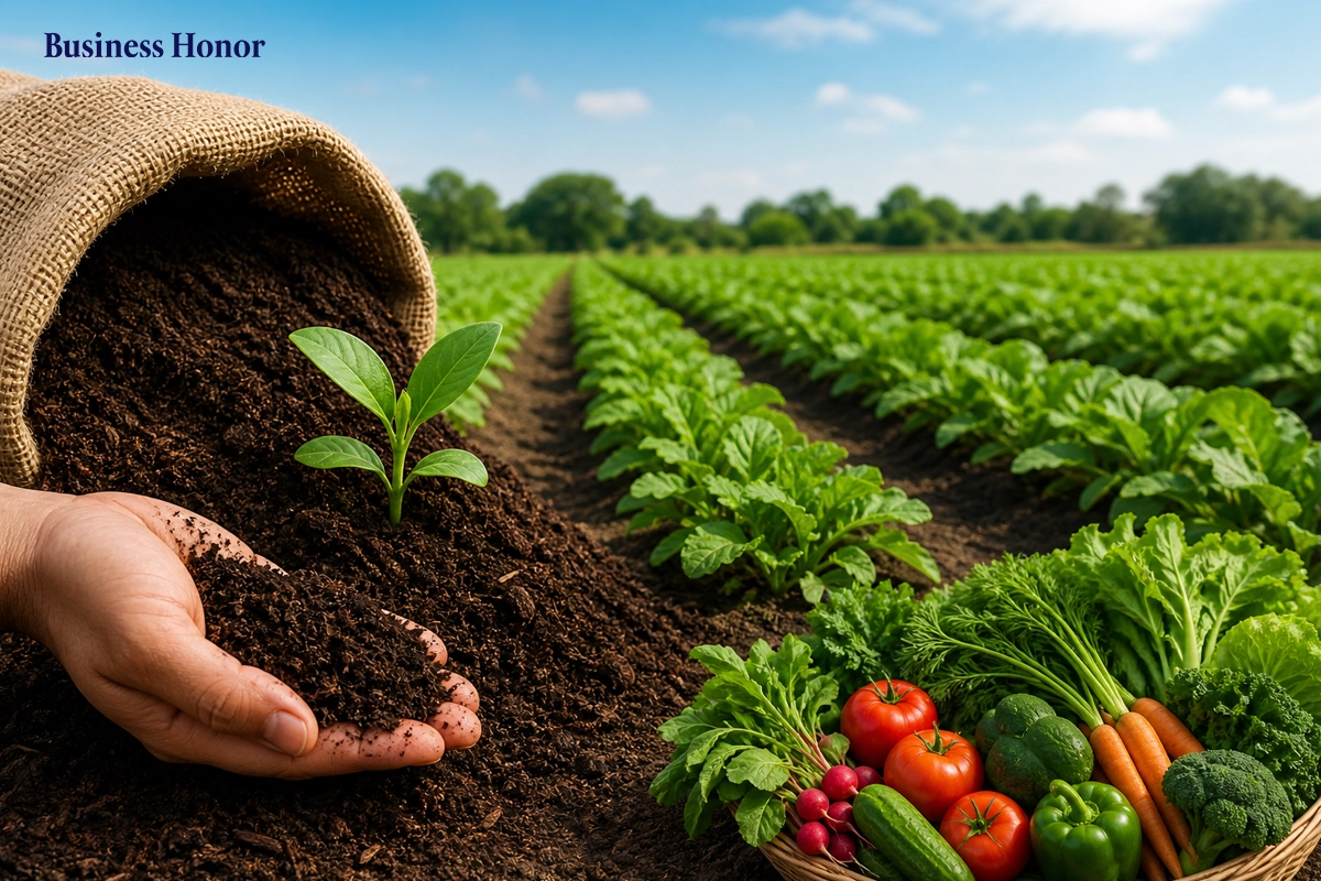 Organic Fertilizer Blend Reduces Nitrogen Dependence, Boosts Crop Yields